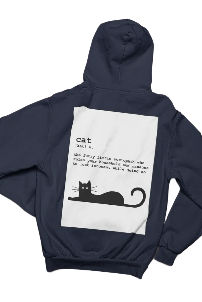 black cat lover Hoodie