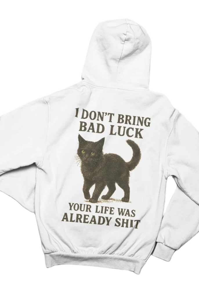 black cat lover Hoodie