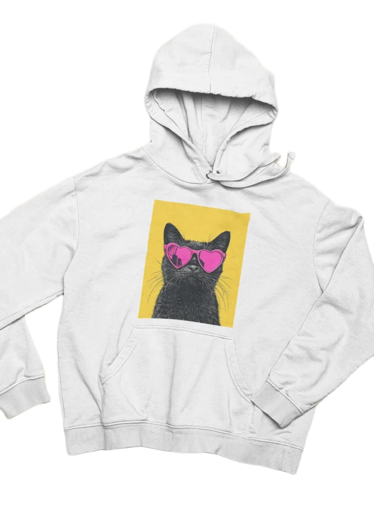 black cat lover Hoodie