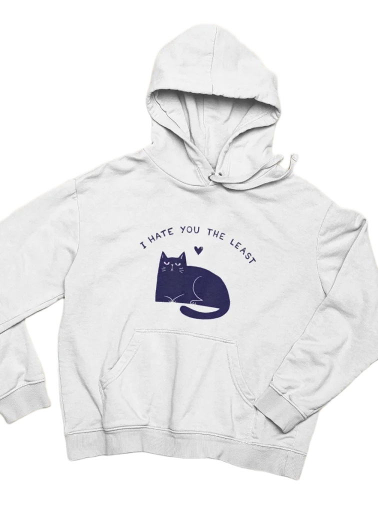 black cat lover Hoodie