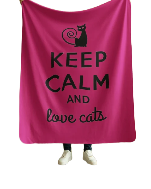 void cat lover blanket