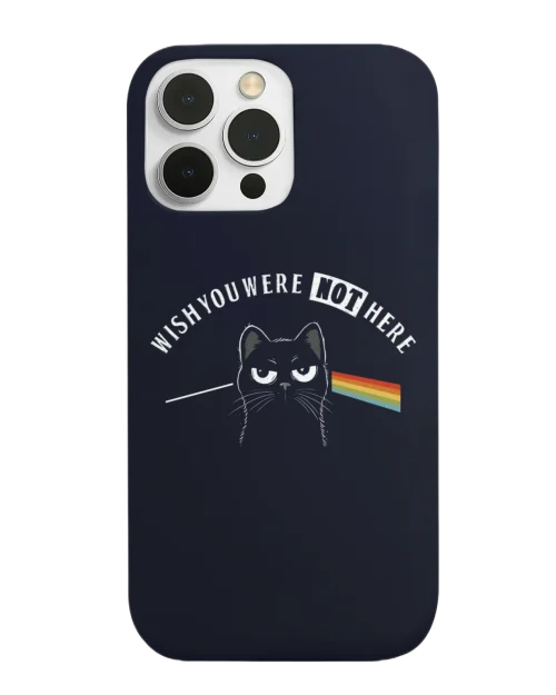 silicone tpu void cat lover phone case