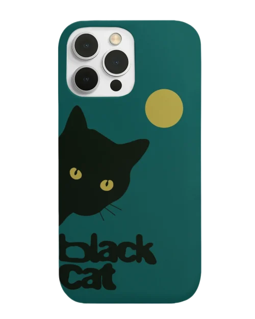 silicone tpu void cat lover phone case