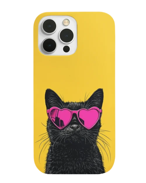 silicone tpu void cat lover phone case