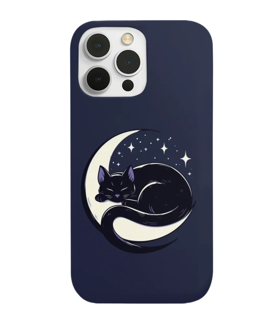 silicone tpu void cat lover phone case